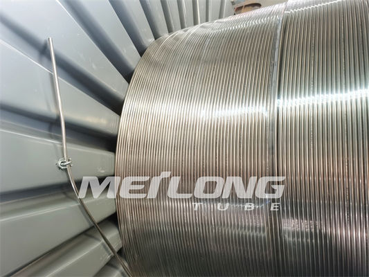 3 / 8&quot; Od X 0,049&quot; Edelstahl des GEWICHT Kapillaraufgerollter Schlauchduplex-2205 für Gas Wells