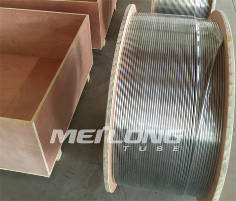 3 / 8&quot; Od X 0,065&quot; Gewichts-geothermische Schlauchdownhole-Einspritzleitung umwickelte Metall