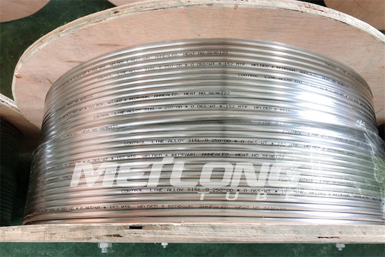 1 / 2&quot; Od X 0,065&quot; Nickel-Legierungs-Schlauchgeothermisches Downhole-Schlauchduplex 2205