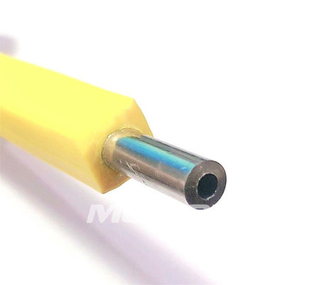 Duplex 2205 kapselte Steuerleitung TPV Santoprene 1/2 ' Od X 0,065&quot; GEWICHT ein