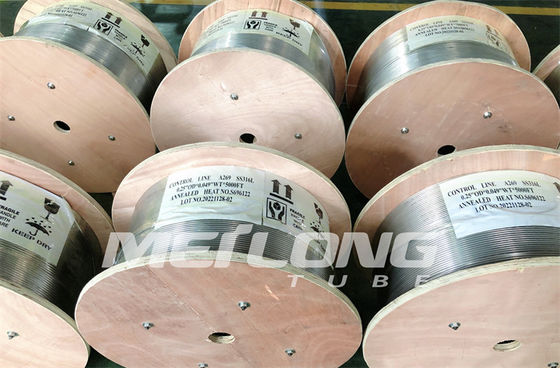 ISO15156 hydraulische Steuerleitung 3/8&quot; Od X 0,065&quot; GEWICHT chemische Einspritzleitung