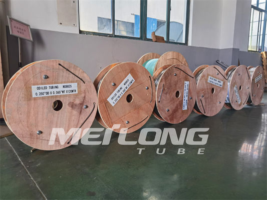 Zwingen-Installations-Edelstahl-Schlauchspule 1 2 12000M Hydraulic Tested Steel Rohr-Spule