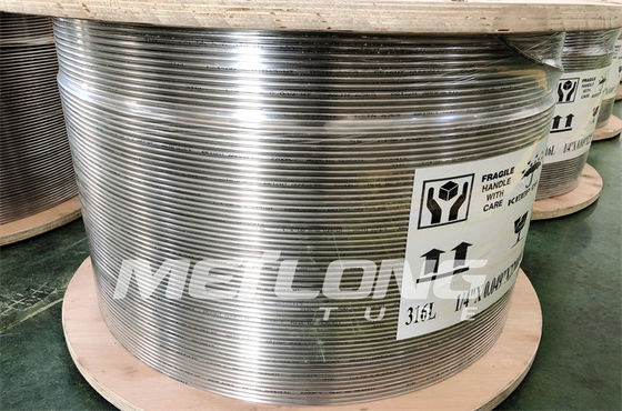 0.125inch hydraulischer hydraulischer Schläuche der Steuerleitungs-ASTM B704 SS 0,028 P/in