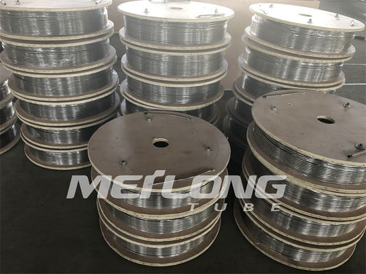 316L umwickelte Edelstahl-aufgerollten Schläuche 10000Psi