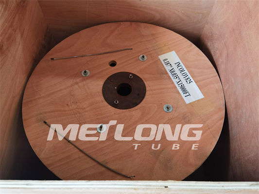 ASTM A789 SS umwickelte hydraulische Schlauchkapillare der Zwingen-Installations-SS 10000Psi