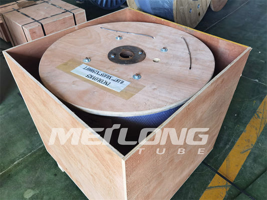 SS-Edelstahl-hydraulisches Schlauchdünnwandiges Kapillarrohr Eddy Current Tested Annealed