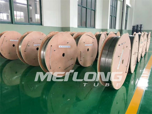 Kaltbezogenes kupfernes Nickel bremsen Schlauch-Schlauch-Incoloy 825 SGS