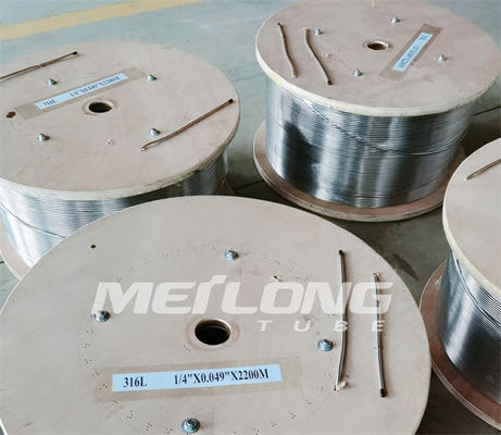 12000M Nickel Alloy Tubing Inconel 718 Schlauchin hohem grade saubere helle Oberfläche