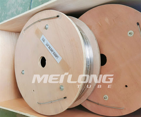 12000M Nickel Alloy Tubing Inconel 718 Schlauchin hohem grade saubere helle Oberfläche